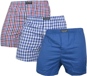 Hochwertige Herren Boxershorts im 3er Pack S - 4XL Webboxer Unterhosen 100% BW - Bild 1 von 37