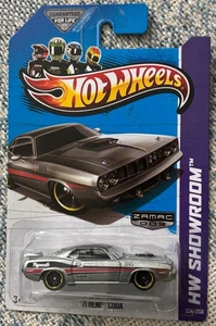 Hot Wheels Walmart exclusivo serie Zamac 1971 Hemi Plymouth Cuda - Imagen 1 de 2