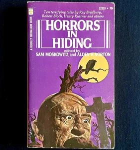 Alden H Norton & Sam Moskowitz - Horrors in Hiding - Berkley Books - 1973 Horror - Picture 1 of 4