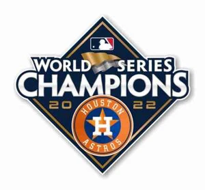 Houston Astros Champions World Series 2022 Precision Cut Decal - Picture 1 of 1