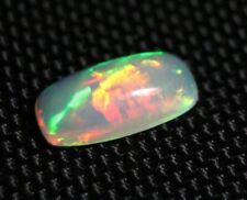 3ct Welo Crystal Opal Cabochon Rainbow Flash Bar AAA Natural Opal Video 15x8mm