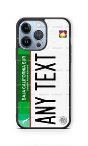 Funda de teléfono personalizada Baja California SUR 22 México para iPhone Samsung - Imagen 1 de 11