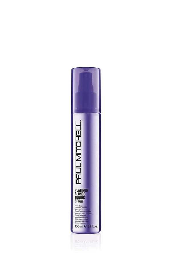 PAUL MITCHELL PLATINUM BLONDE TONING SPRAY 5.1 oz Drab's Brassy Tones - Image 1 of 1