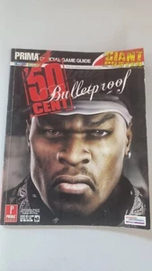 50 Cent: Bulletproof Prima Strategy Guide PS2 Xbox sin póster - Imagen 1 de 3