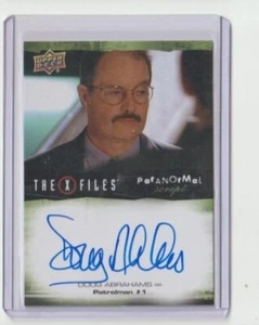 Akte X UFOs und Alien Edition Paranormal Autogramm Sammelkarte Doug Abrahams - Bild 1 von 3