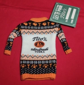 Tito’s Vodka for Dog People Kinda Ugly Bottle Sweater - 2024 - New! - Picture 1 of 6