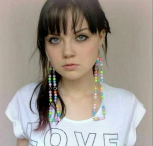 Long Earrings Bold Beaded Colourful 28cm Nickel Free Statement - Picture 1 of 6