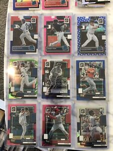 2022 Donruss Optic PARALLELS Baseball Complete Your Set! *** YOU PICK*** 1-200