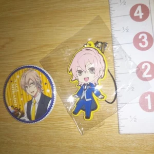 A68294 Uta no Prince-sama / Utapri / HEVENS Rubber strap + Can badge Nagi Mikado - Imagen 1 de 3