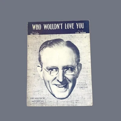 Guitarra Who Wouldn’t Love You 1942 Kay Kyser Bill Carey Carl Fischer Foto 1 de 4