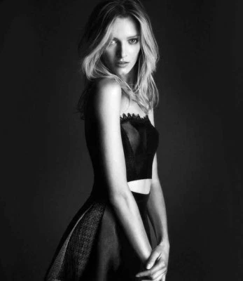 Sujetador LA PERLA ALLURE Seda Signature Bustier Longline Corsé con Cordones 34 36 Negro Foto 1 de 4