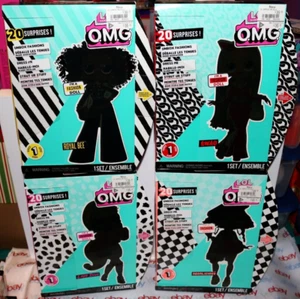 1ST ED. - SERIES 1 - 4 SET LOL SURPRISE OMG SWAG LADY DIVA ROYAL BEE NEONLICIOUS - Picture 1 of 24