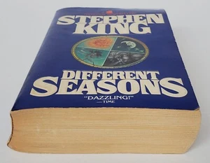 Different Seasons Stephen King Paperback Blue Cover - 1st Printing - Picture 1 of 8