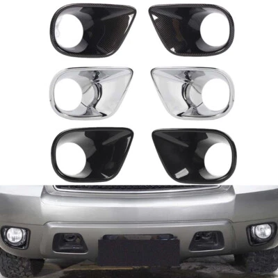 For Chevrolet Avalanche Tahoe 07-13 Front Fog Light Lamp COVER Ring Molded Trim Foto 1 de 4