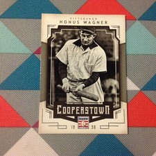 Honus Wagner #47 Pirates Pennant Version 2015 MLB Cooperstown Hof Panini