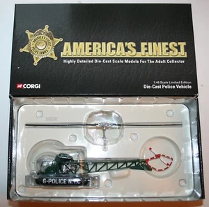 CORGI BELL 47 NEW YORK POLICE HELICOPTER 1:48 SCALE DIECAST MIB - Picture 1 of 3