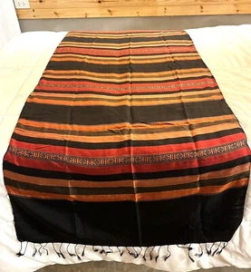 Traditional Style Laotian Silk Handwoven Scarves, Shawl or Hangings ,Laos, #01 - Picture 1 of 11