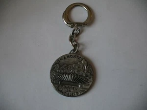 PORTE CLÉ MÉTAL TUNNEL DU MONT-BLANC CHAMONIX COURMAYEUR - Picture 1 of 2