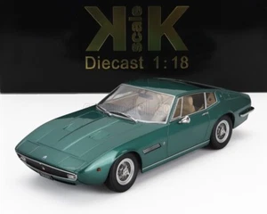 Maserati Ghibli 1969 cupé escala 1/18 KK verde con KKDC181272 - Imagen 1 de 6