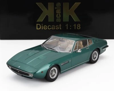 Scala KK 1/18 Maserati Ghibli Coupé 1969 Green Met KKDC181272 - Immagine 1 di 4