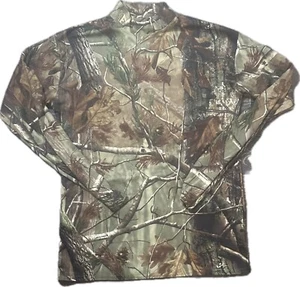 Realtree Talent Sport Camo Shirt Men M Timber Camouflage Scent Check Made In USA - Picture 1 of 7