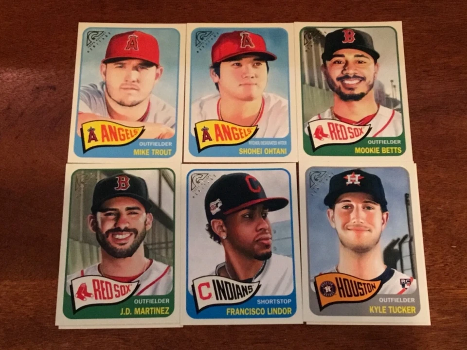 2019 GALLERY YOU PICK HERITAGE INSERTS TROUT JUDGE GUERRERO JR TATIS JR - Image 1 of 4