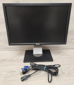Dell P1911t 19" Widescreen LCD Monitor With Stand & Cables Tested Working - Picture 1 of 16