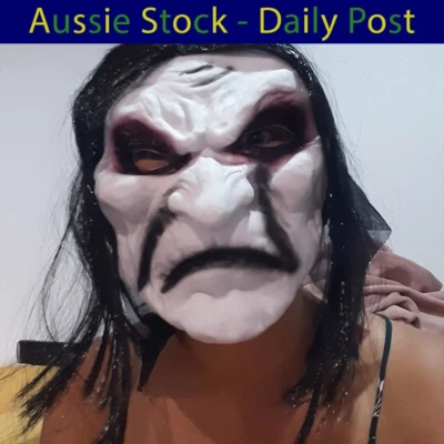 Zombie Mask Halloween Props Ghost Zombie Mask Ghost Scary Mask - Image 1 of 2