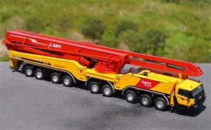 for SANY 86M concrete pump truck 1:50 Truck Model Toys - Afbeelding 1 van 12