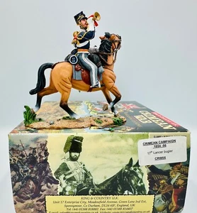 King & Country CRW05 Crimean Campaign 1854-1856 17th Lancer Bugler *Boxed* - Picture 1 of 6