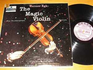 PROMO MONO CLASSICAL LP - BAVARIAN STATE OPERA - DECCA 9825 - "THE MAGIC VIOLIN" - Picture 1 of 2