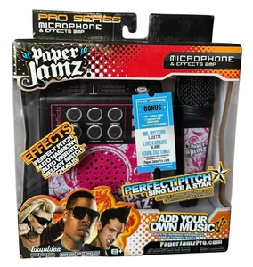 Paper Jamz Microphone & Effects Amp Pink White WowWee Pro Series - NEW, SEALED - Picture 1 of 2