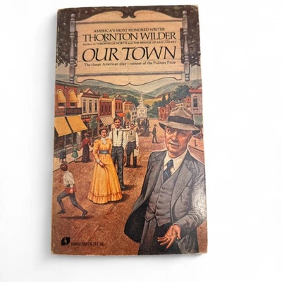 Our Town by Thornton Wilder Vintage Bard Edition 1975 Classic Pulitzer Play Foto 1 de 4