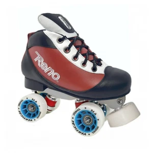 PATINES DE HOCKEY DE PISTA-BASES ELYO C + BOTAS DE AMATEUR RENO + RUEDAS... - Bild 1 von 8
