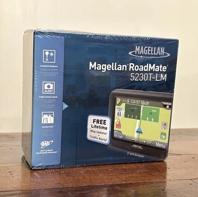 Magellan Roadmate 5230T-LM Free Lifetime Updates 5" GPS Navigator NEW SEALED - Image 1 of 4