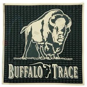 Buffalo Trace Bourbon Distillery 12" x 12" Square Rubber Bar Service Spill Mat - Picture 1 of 1