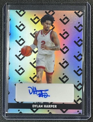 DYLAN HARPER 2025 LEAF BALL IS LIFE PRISMATIC AUTOGRAPH AUTO 20/597 - Image 1 of 2