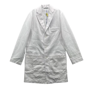 Medelita Laennec Lab Coat White Men's Size Medium 38 Professional Medical Coat - Picture 1 of 11