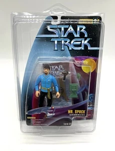 Warp Factor Series Playmates Mr. Spock Mirror Episode Star Trek TOS w/Protector - Picture 1 of 14