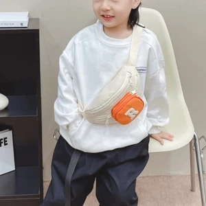 Letter Kids' Shoulder Bag Korean Style Kids' Chest Bag Boys - Picture 1 of 18