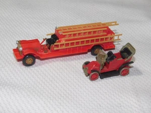 Anguplas #43 Mini Cars Hispano Suiza rot Spanien 60er & Custom Feuerwehr HO - Bild 1 von 4