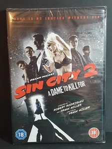 Sin City 2 - A Dame To Kill For (DVD, 2014) Jessica Alba, Bruce Willis - Picture 1 of 2