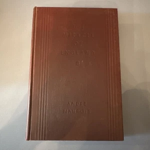 Andre Maurois THE MIRACLE OF ENGLAND First Edition 1937 25A4162 - Picture 1 of 3