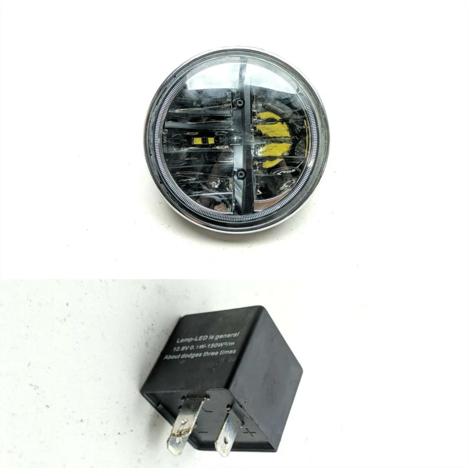 08 Lámpara de faros Triumph America Foto 1 de 4