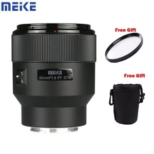 Meike 85mm F1.8 Auto Focus Full Frame Portrait Lens STM for Sony E-Mount Cameras - Picture 1 of 7