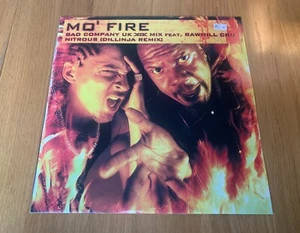 Bad Company / Rawhill Cru – Mo' Fire / Nitrous (Remixes) 12″ Vinyl (EC / NMC) - Picture 1 of 4