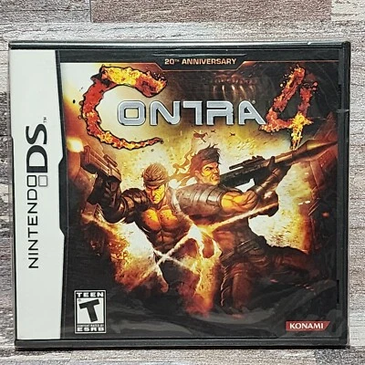 Contra 4 (Nintendo DS, 2007) Brand New Factory Sealed with Hangtab  - Image 1 of 4