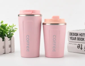 Travel Office Car Stainless Steel Thermal Vacuum Coffee Mug - Picture 1 of 12