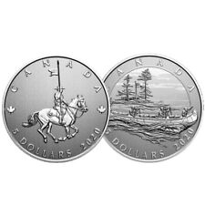🇨🇦 Canada Pure Silver $5 dollars coin, Hudson's Bay & National Police, 2020