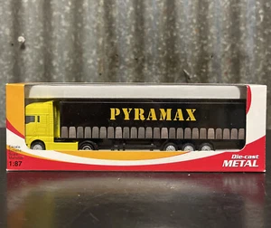 JOAL 1:87 MAN TGA, Die-cast Metal Model Truck No.501, Railway Set Collector NIB - Picture 1 of 4